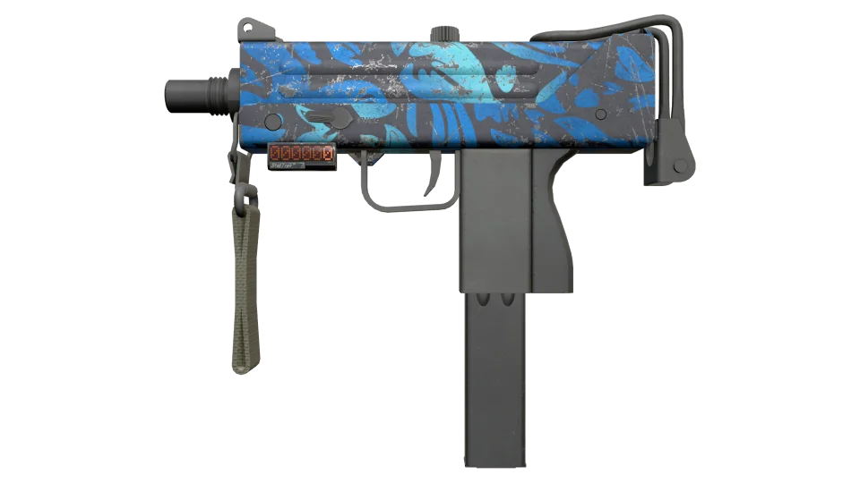 StatTrak™ MAC-10 | Oceanic (Well-Worn) thumbnail