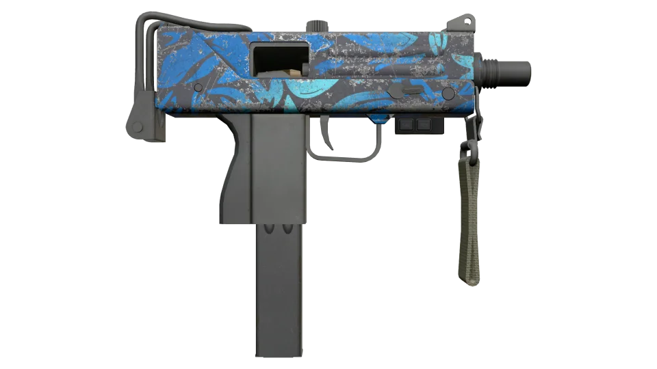 Vorschau von StatTrak™ MAC-10 | Oceanic (Battle-Scarred)