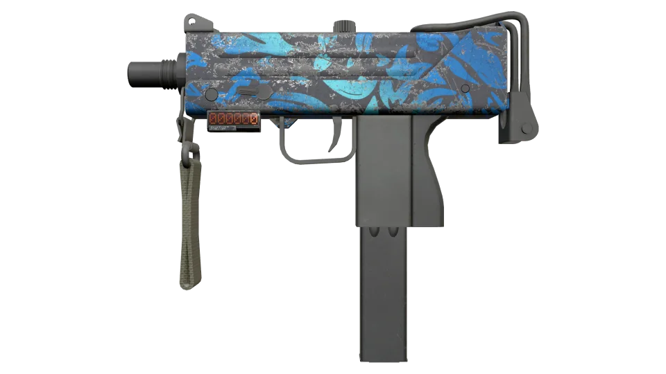 StatTrak™ MAC-10 | Oceanic (Battle-Scarred)