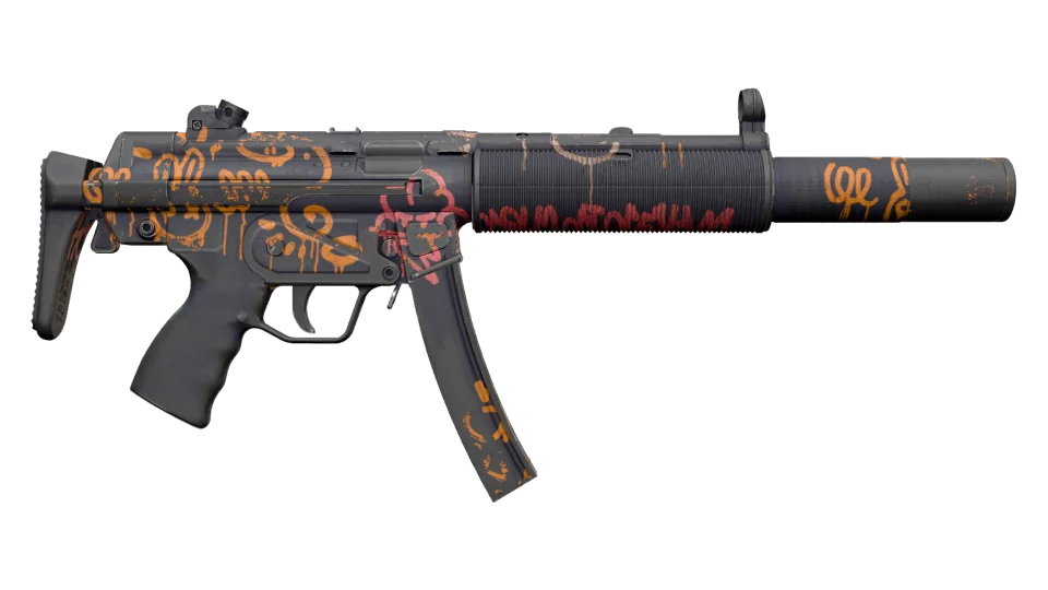 MP5-SD | Neon Squeezer (Battle-Scarred) thumbnail