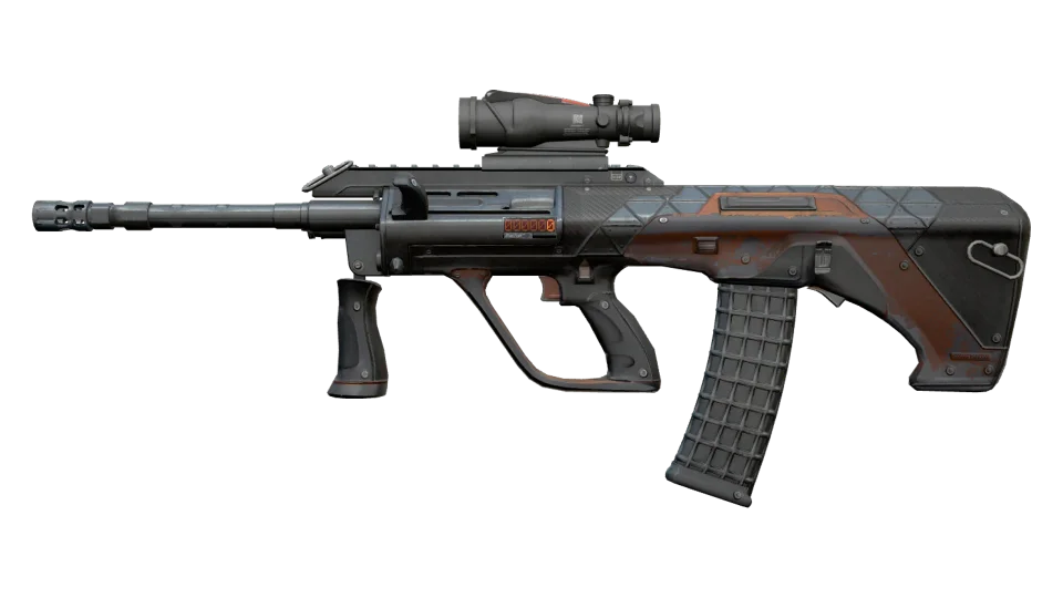 StatTrak™ AUG | Triqua (Battle-Scarred)
