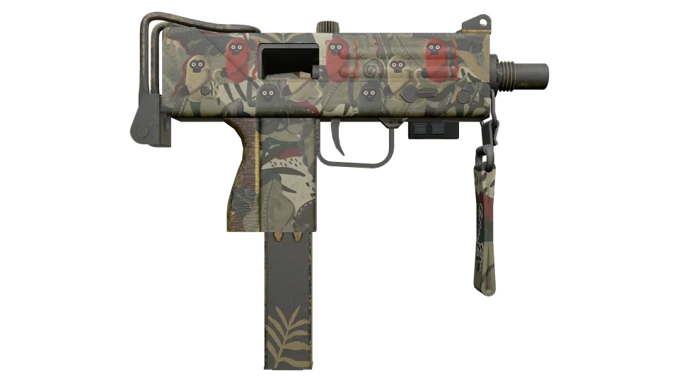 StatTrak™ MAC-10 | Monkeyflage (Well-Worn) thumbnail