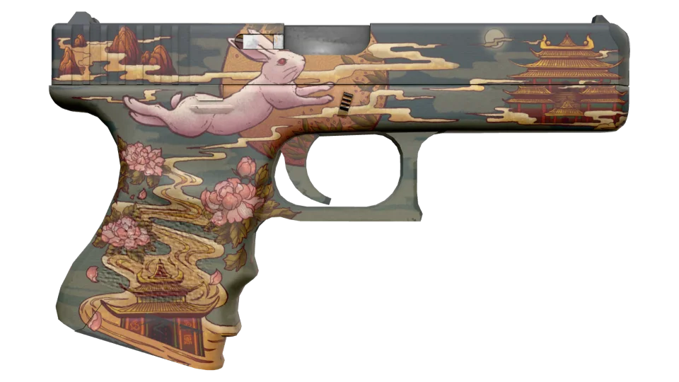 Vorschau von Glock-18 | Umbral Rabbit (Minimal Wear)