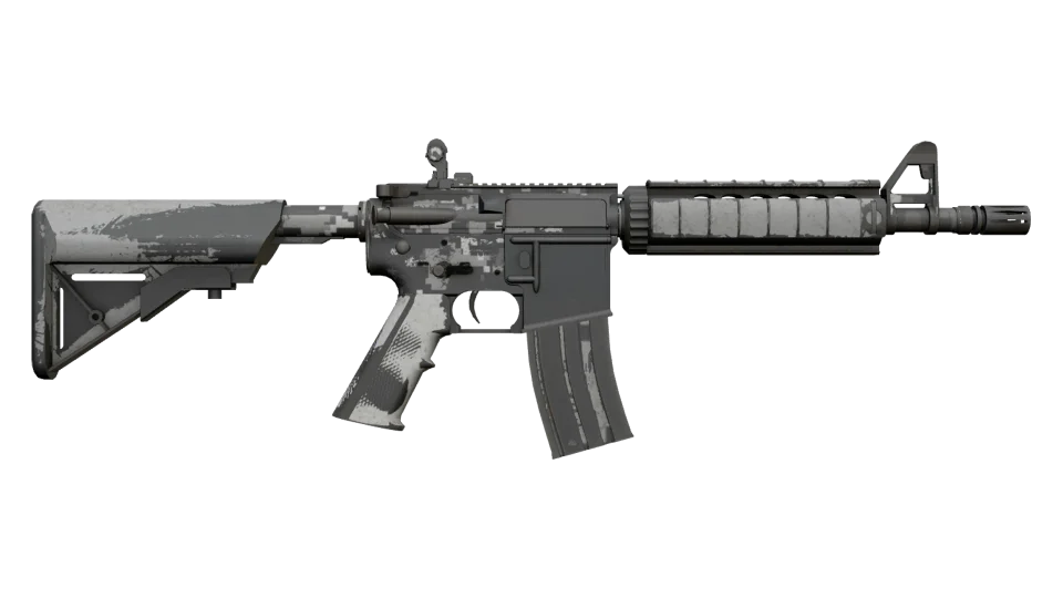 M4A4 | Urban DDPAT (Well-Worn) thumbnail