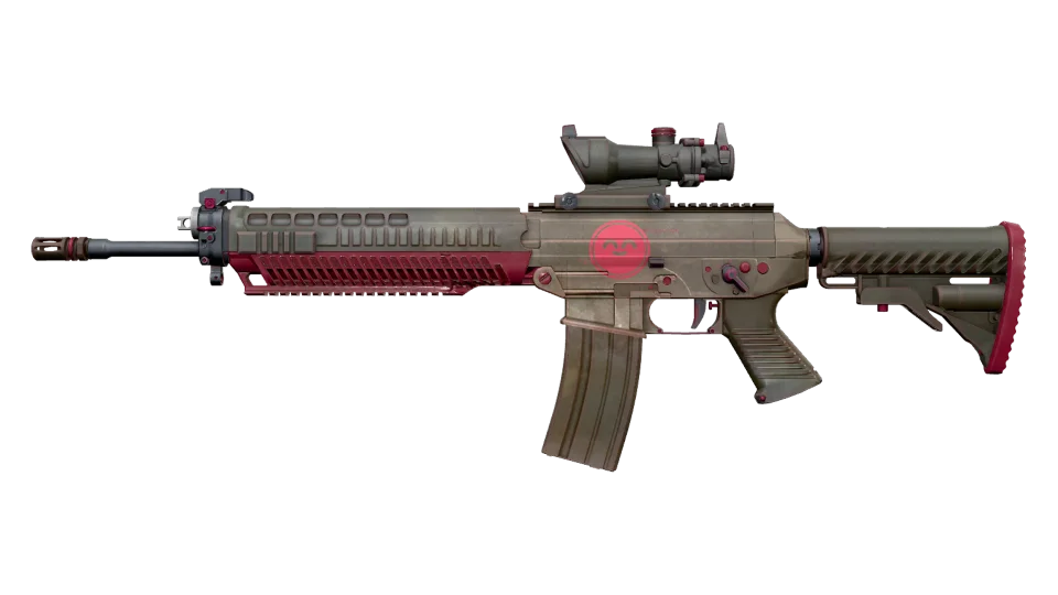 SG 553 | Berry Gel Coat (Factory New)