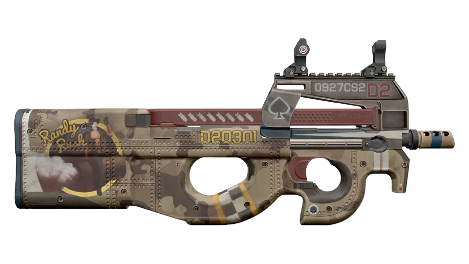 Miniatura de StatTrak™ P90 | Randy Rush (Field-Tested)