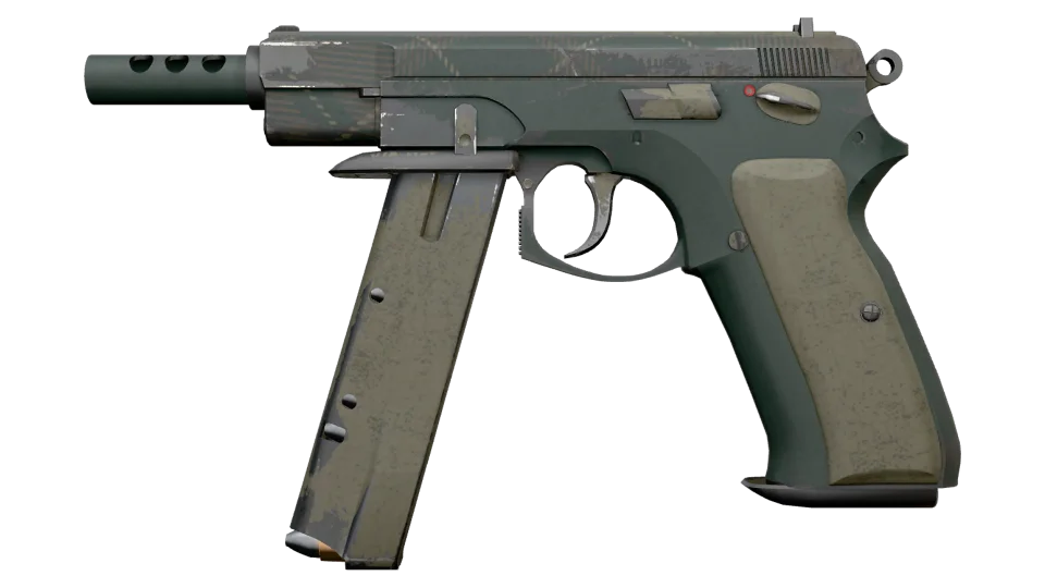 CZ75-Auto | Green Plaid (Battle-Scarred) thumbnail