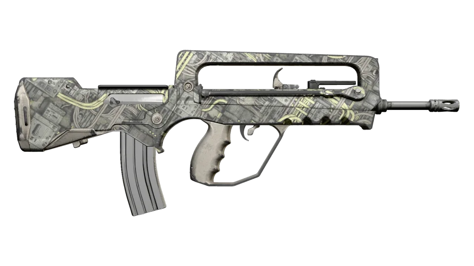 FAMAS | Faulty Wiring (Battle-Scarred) thumbnail