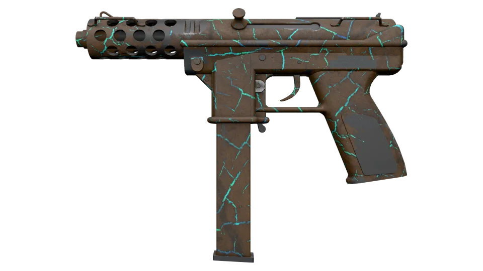 Tec-9 | Cracked Opal (Battle-Scarred)