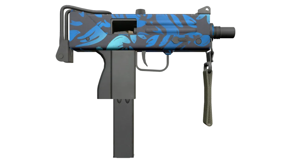 MAC-10 | Oceanic (Minimal Wear) thumbnail