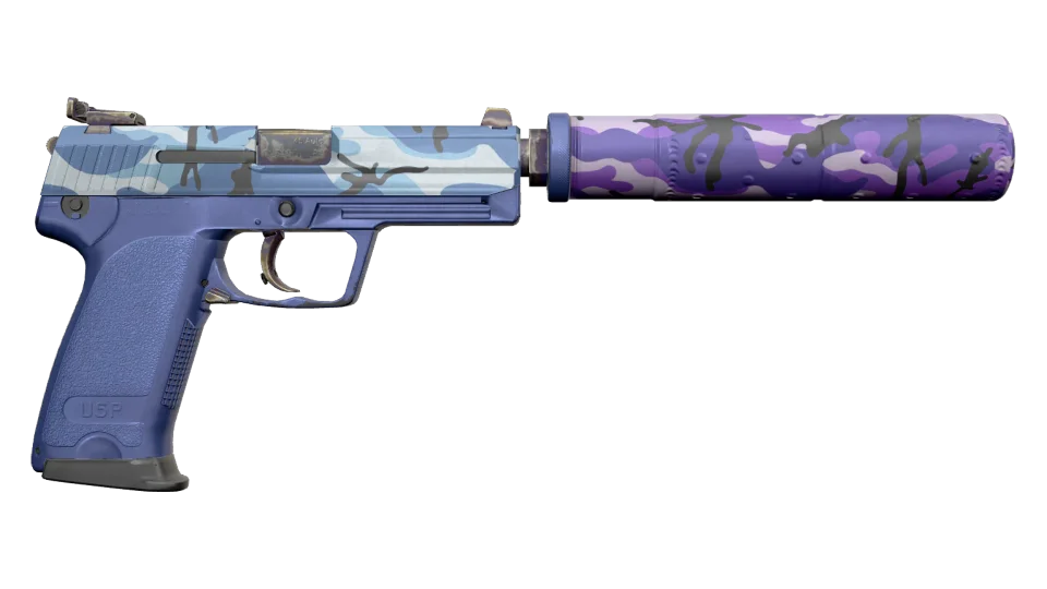 Миниатюра USP-S | Alpine Camo (Minimal Wear)