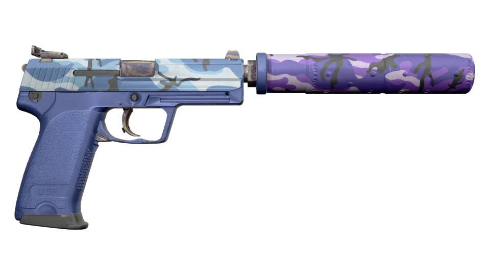 Миниатюра USP-S | Alpine Camo (Minimal Wear)