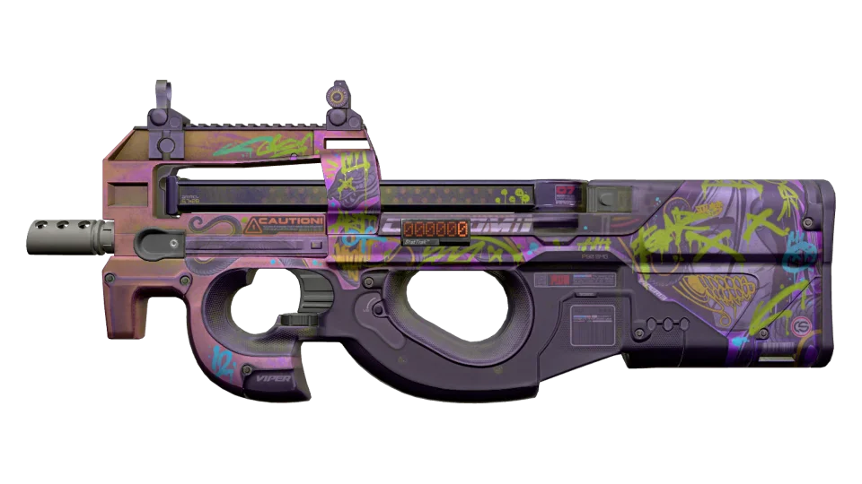 StatTrak™ P90 | Neoqueen (Battle-Scarred) thumbnail