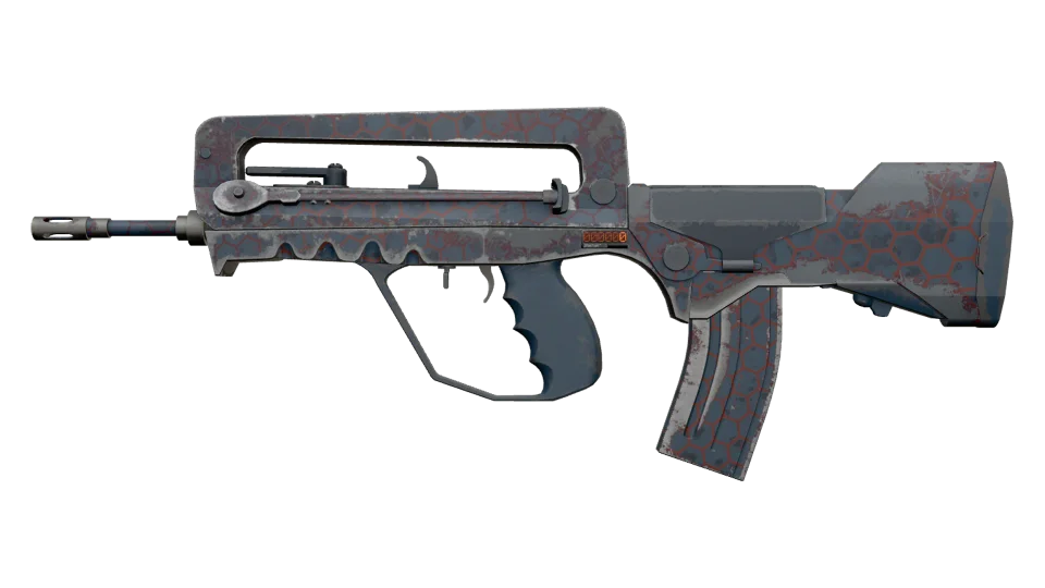 StatTrak™ FAMAS | Hexane (Well-Worn) thumbnail