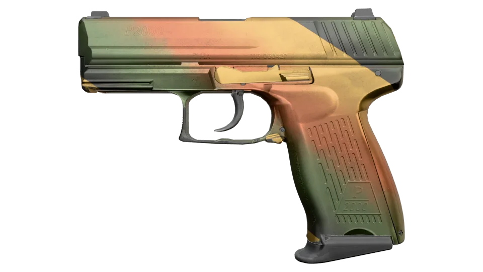 Миниатюра P2000 | Amber Fade (Field-Tested)