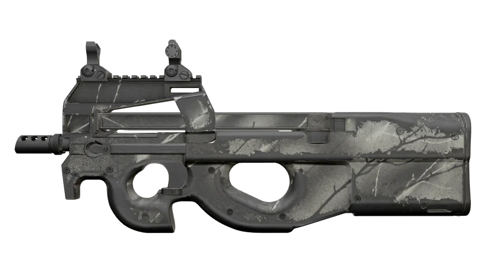 P90 | Ash Wood (Well-Worn)