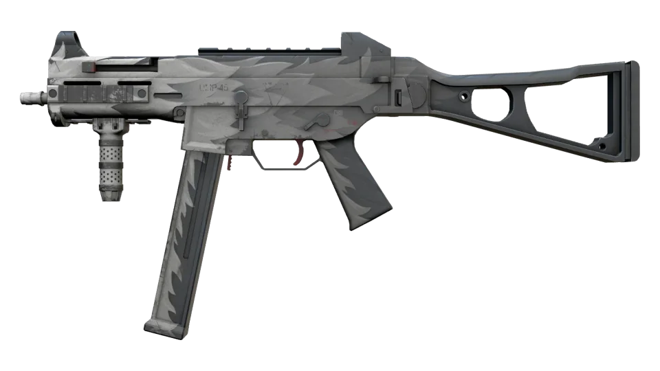 UMP-45 | Arctic Wolf (Well-Worn)