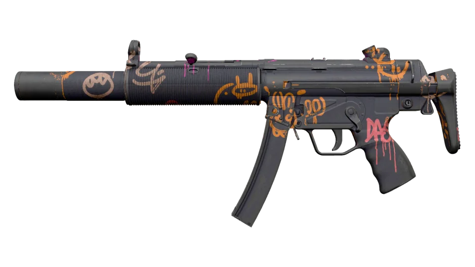 MP5-SD | Neon Squeezer (Battle-Scarred) thumbnail