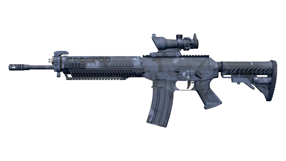 SG 553 | Night Camo (Minimal Wear) thumbnail