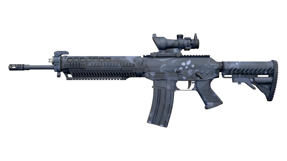 SG 553 | Night Camo (Field-Tested)