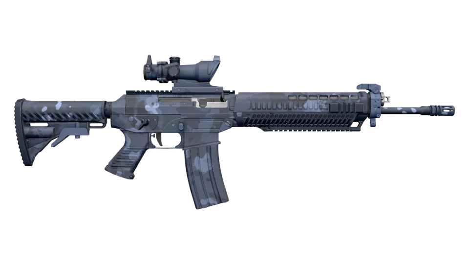 SG 553 | Night Camo (Minimal Wear) thumbnail
