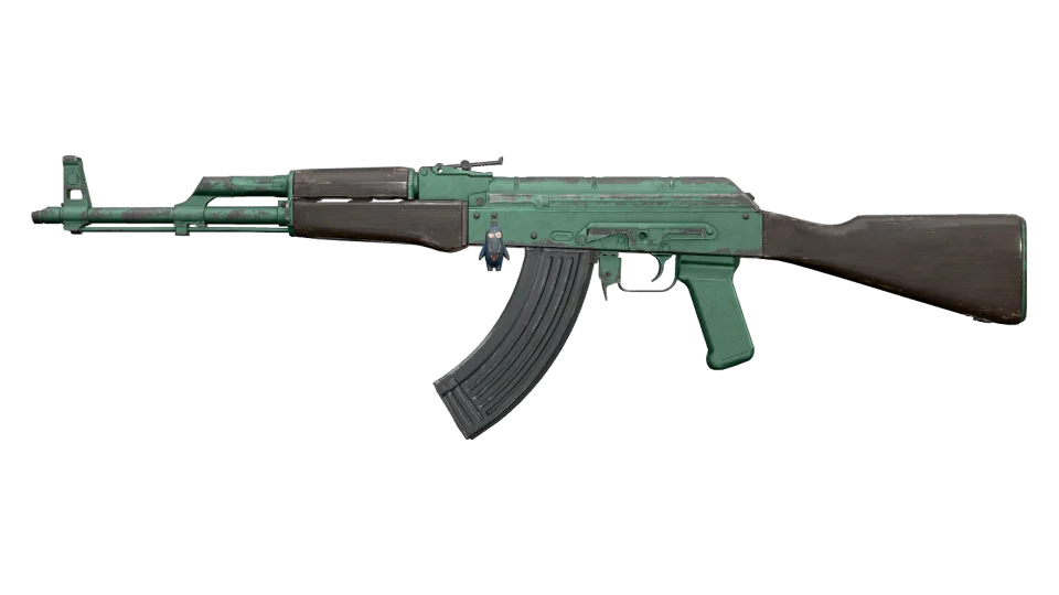 AK-47 | Wintergreen (Well-Worn)