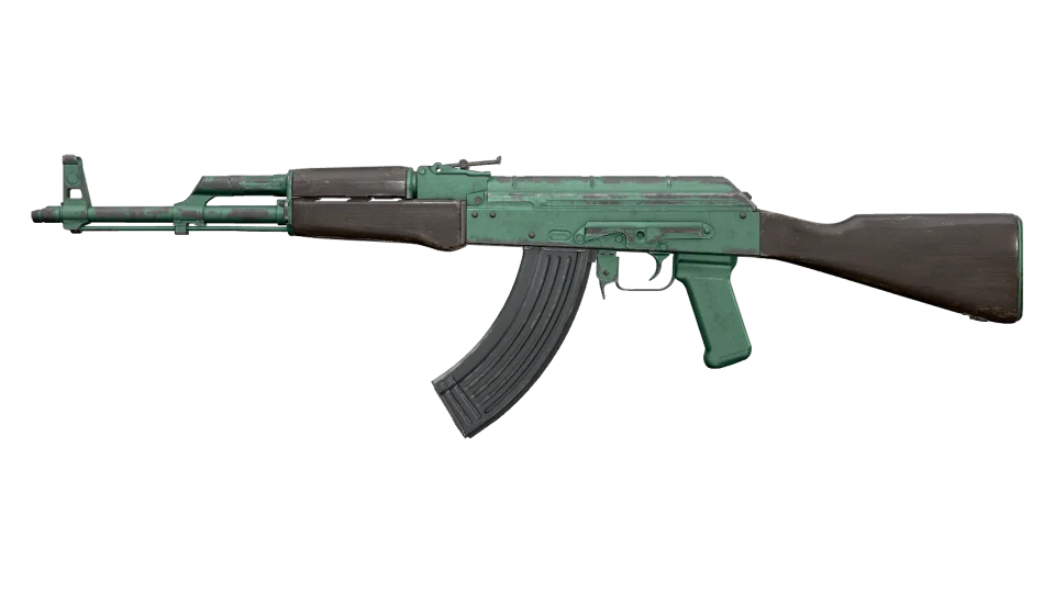 AK-47 | Wintergreen (Well-Worn)