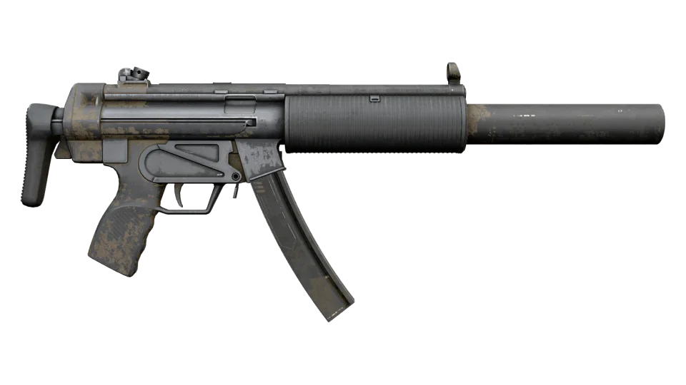 StatTrak™ MP5-SD | Desert Strike (Battle-Scarred) thumbnail
