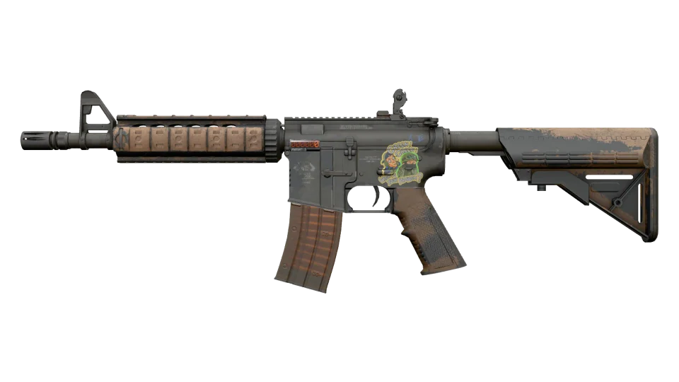 StatTrak™ M4A4 | Poly Mag (Battle-Scarred) thumbnail