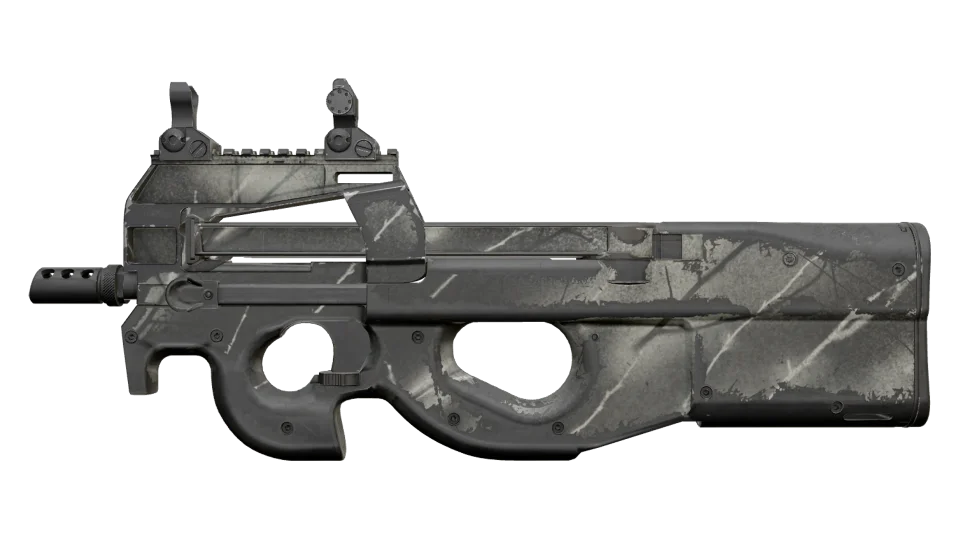 P90 | Ash Wood (Well-Worn)