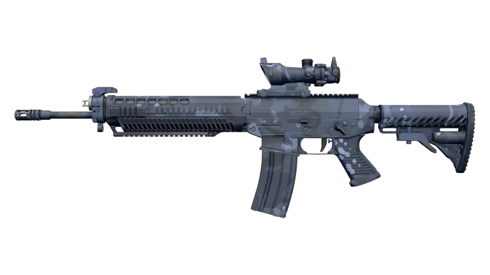 SG 553 | Night Camo (Field-Tested)
