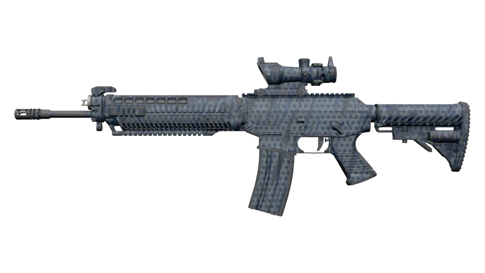 SG 553 | Waves Perforated (Field-Tested)