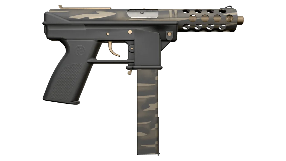 Miniatura de Tec-9 | Tiger Stencil (Factory New)