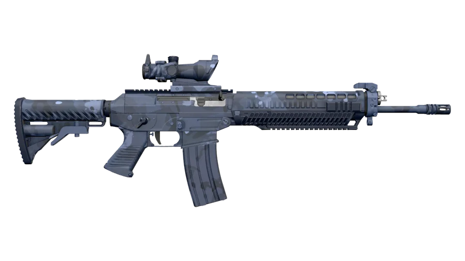 SG 553 | Night Camo (Minimal Wear) thumbnail