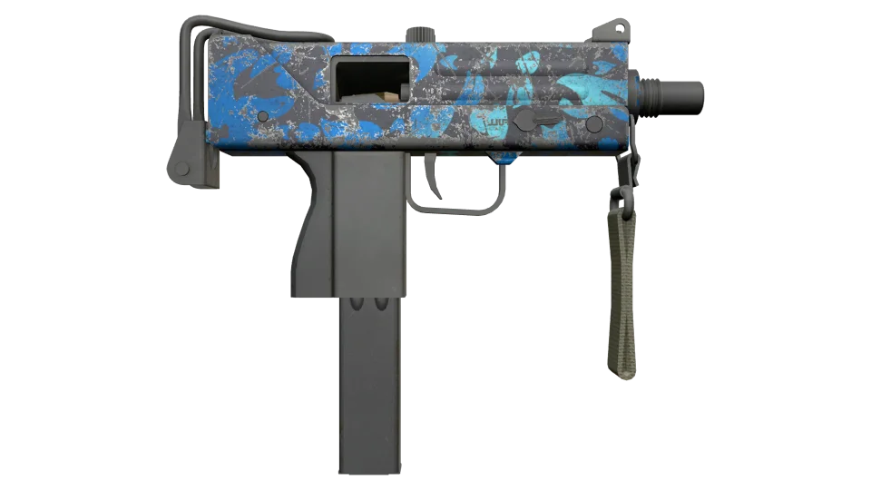 MAC-10 | Oceanic (Battle-Scarred) thumbnail