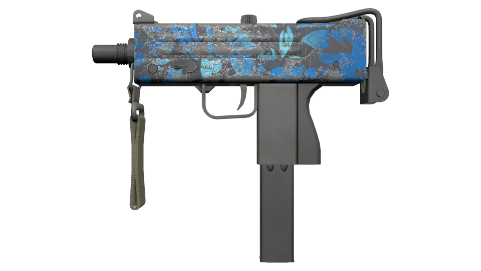 MAC-10 | Oceanic (Battle-Scarred)