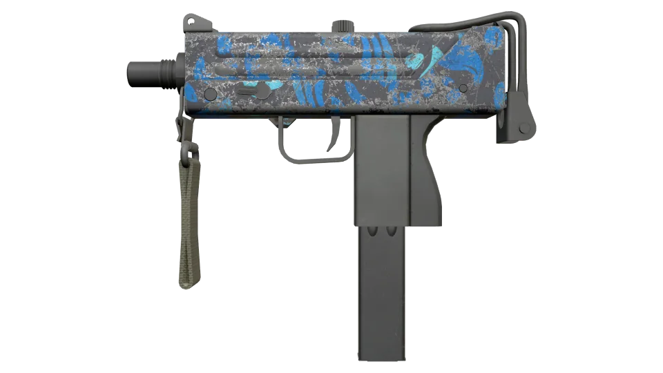 MAC-10 | Oceanic (Battle-Scarred)