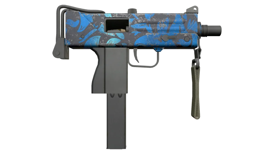 MAC-10 | Oceanic (Battle-Scarred) thumbnail