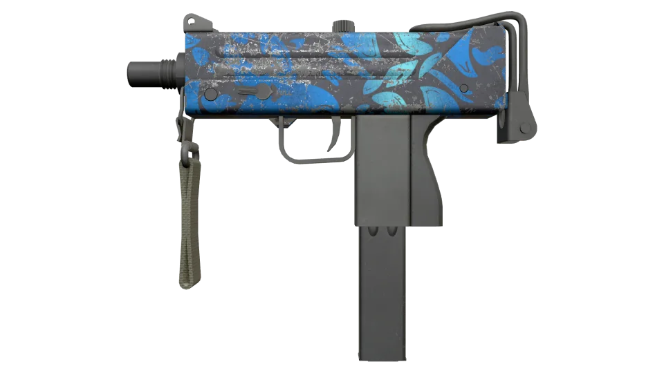 MAC-10 | Oceanic (Battle-Scarred)