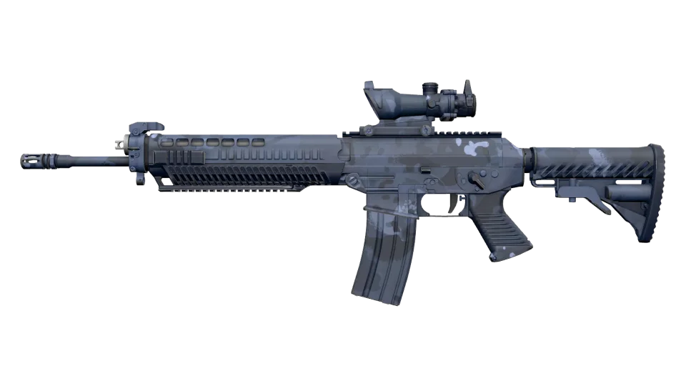 SG 553 | Night Camo (Field-Tested)