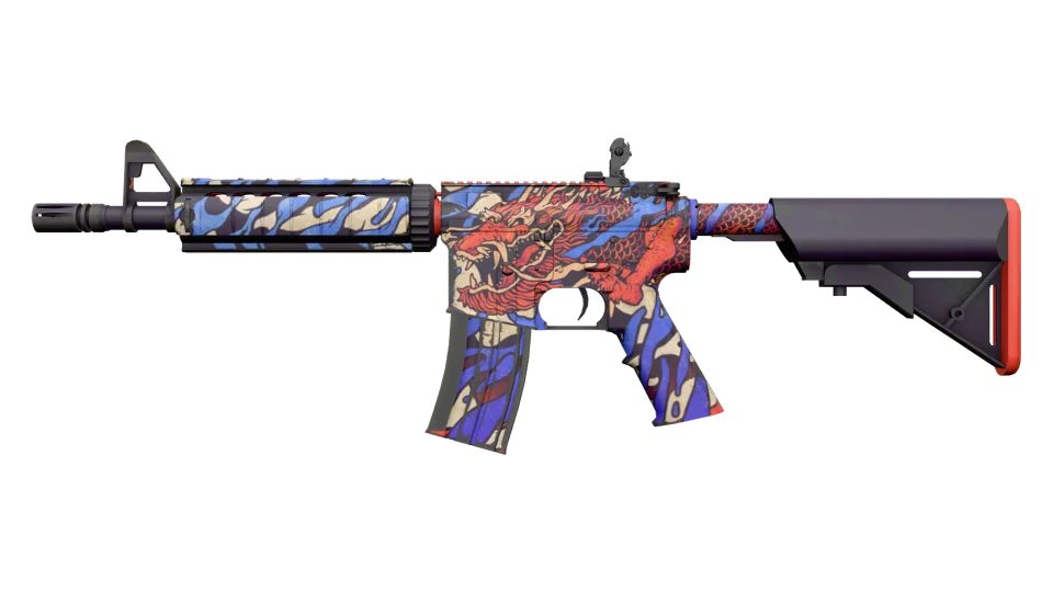 M4A4 | 龍王 (Dragon King) (Minimal Wear)