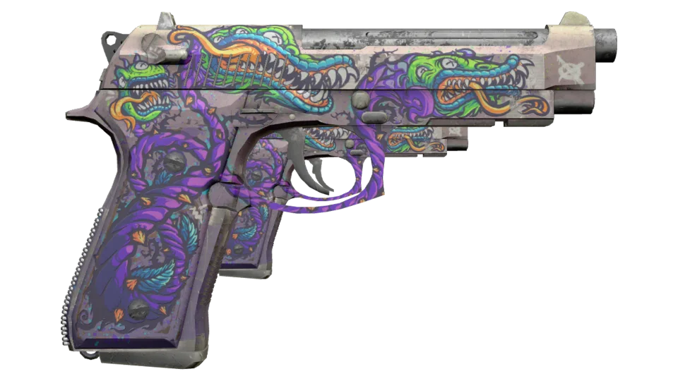 Dual Berettas | Flora Carnivora (Well-Worn) thumbnail