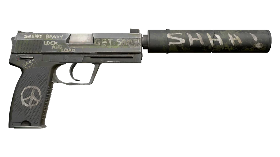 Miniatura de USP-S | Flashback (Battle-Scarred)