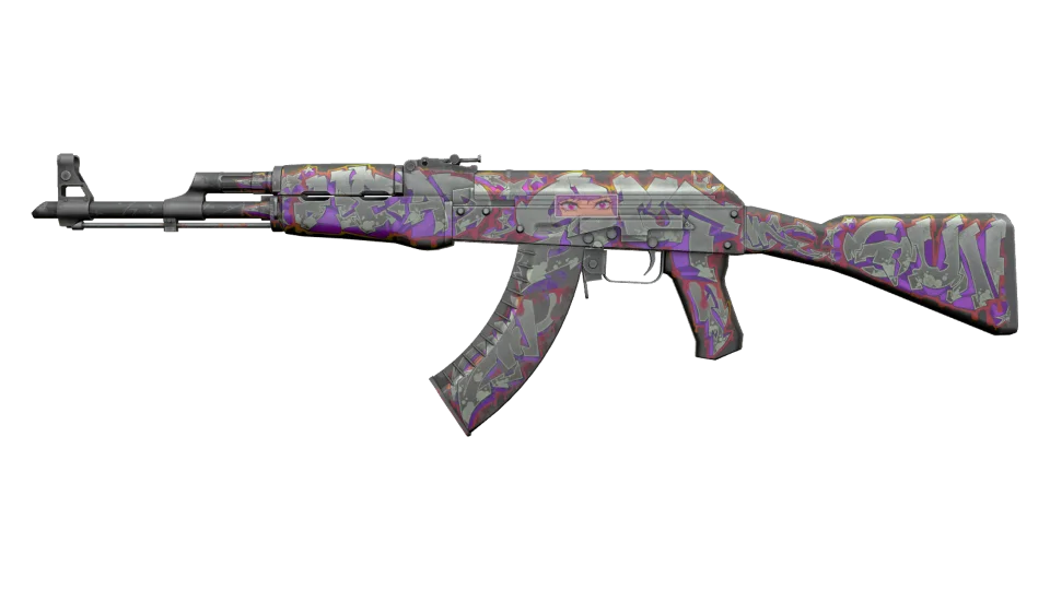 AK-47 | Head Shot (Well-Worn)