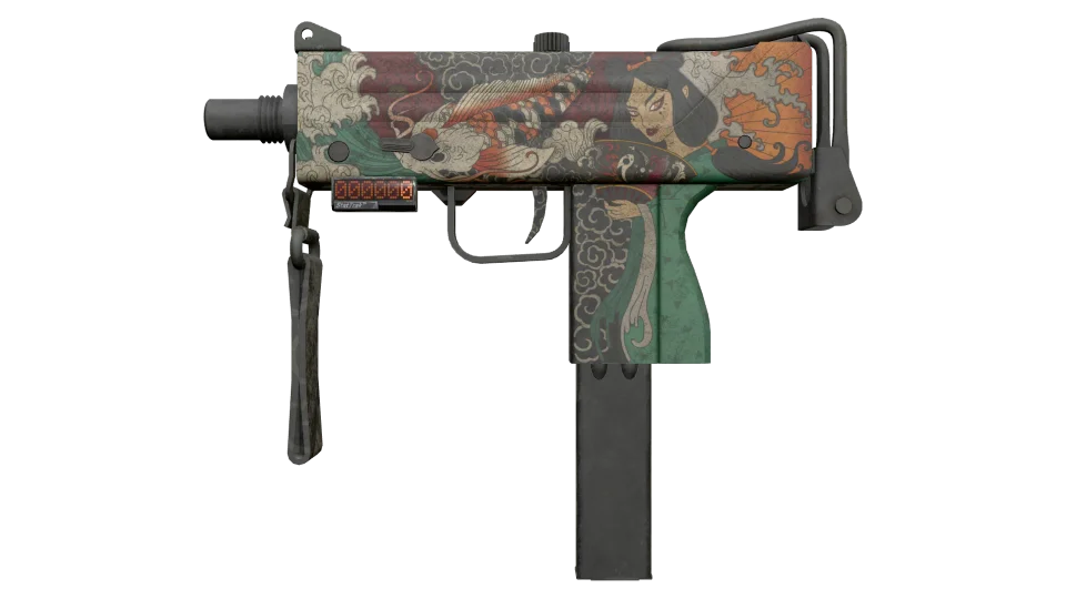StatTrak™ MAC-10 | Allure (Battle-Scarred) thumbnail