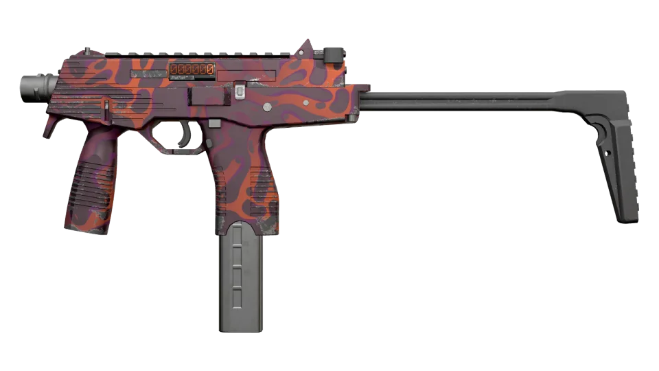 StatTrak™ MP9 | Ruby Poison Dart (Minimal Wear) thumbnail