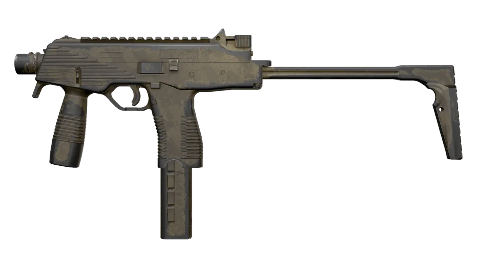 MP9 | Sand Dashed (Well-Worn)