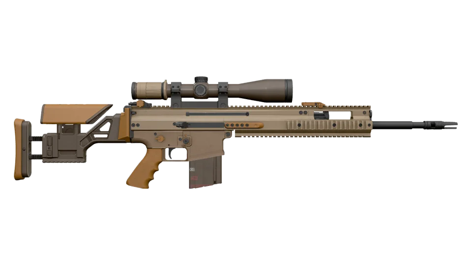 SCAR-20 | Short Ochre (Minimal Wear) thumbnail
