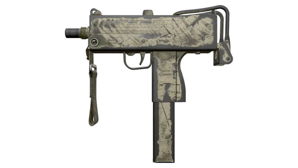MAC-10 | Palm (Battle-Scarred)
