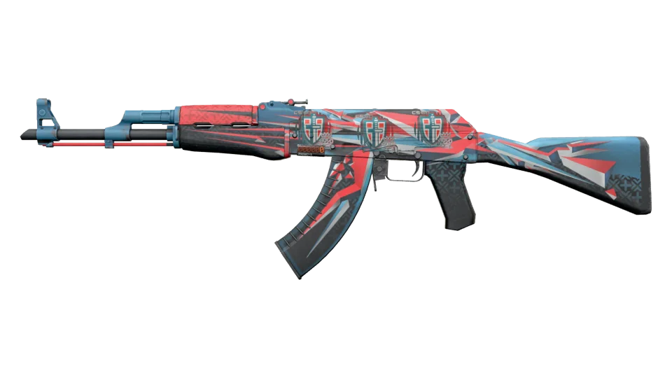 Vorschau von StatTrak™ AK-47 | Point Disarray (Minimal Wear)